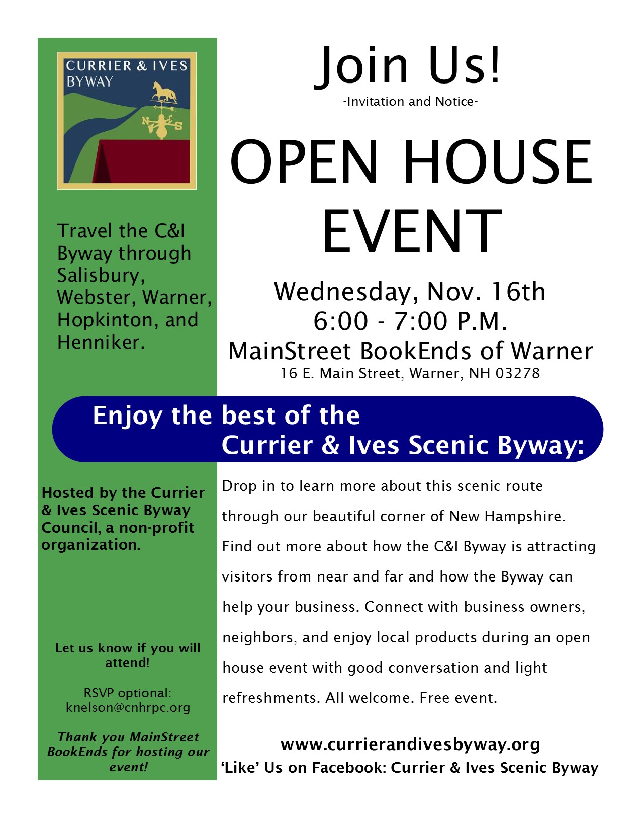 Town of Warner NH 03278